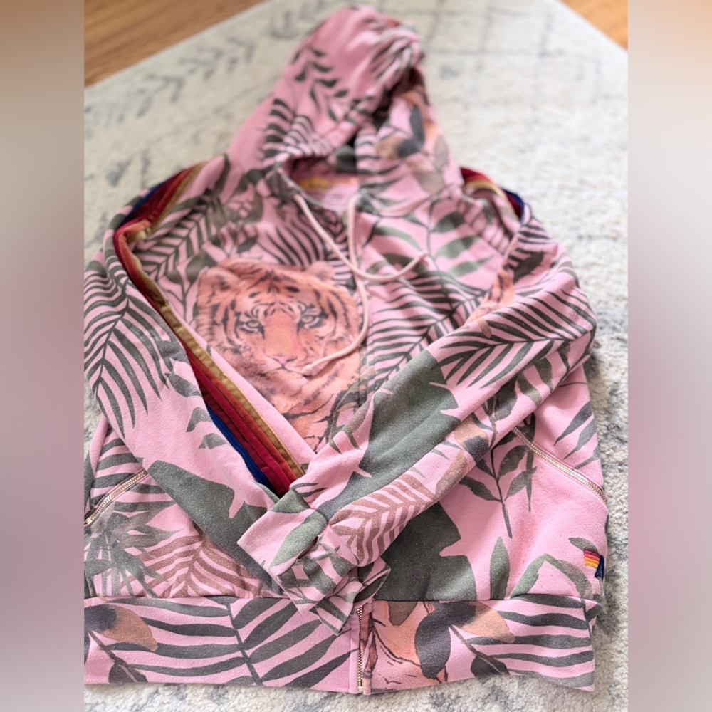 HTF Rare Aviator Nation Pink Punk Jungle Tiger Set - Picture 9 of 13